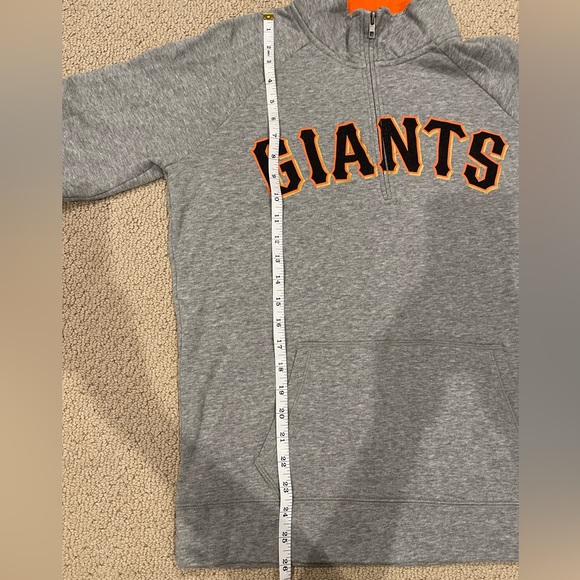 PINK SF GIANTS quarterzip - Picture 6 of 6